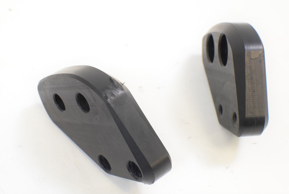 2010 BMW S1000RR S1000 RR K46 Rear View Mirror Mounts Adapters Risers {{ shop.shopifyCountryName }} - Mototech271