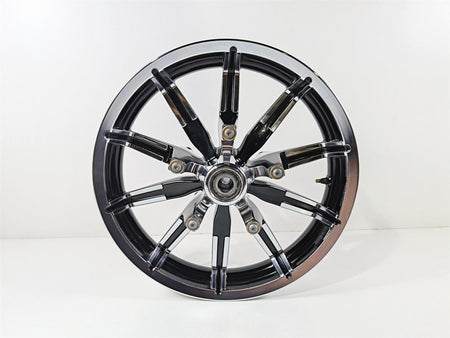 2018 Harley Touring FLHTCU Electra Glide Front Wheel Rim 17x3 Impeller Chrome 43300019-Mototech271