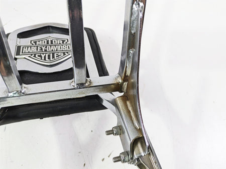 2002 Harley Dyna FXDL Low Rider Rear Chrome Sissy Bar Backrest Six Pack Rack {{ shop.shopifyCountryName }} - Mototech271