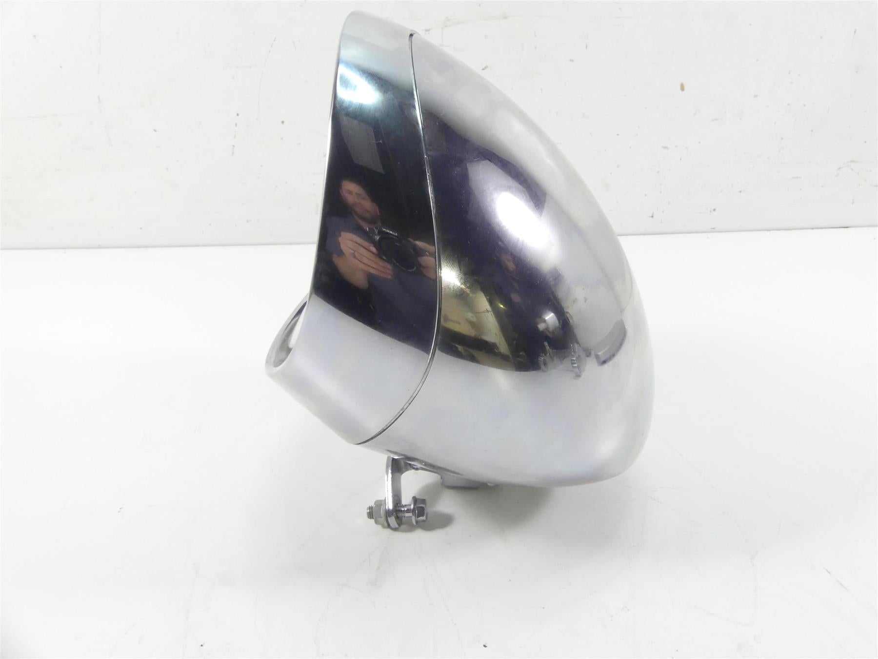 2002 Honda VTX1800 C Headlight Lamp & Housing Set 33120-MCH-671 61301-MCH-670 {{ shop.shopifyCountryName }} - Mototech271