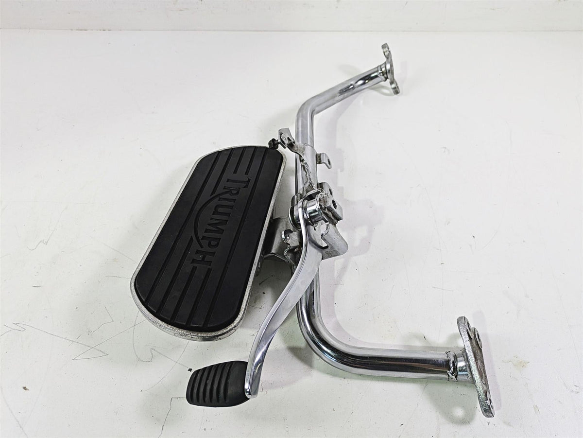 2006 Triumph Rocket 3 Right Rider Foot Peg Mount & Brake Pedal T2083010 {{ shop.shopifyCountryName }} - Mototech271