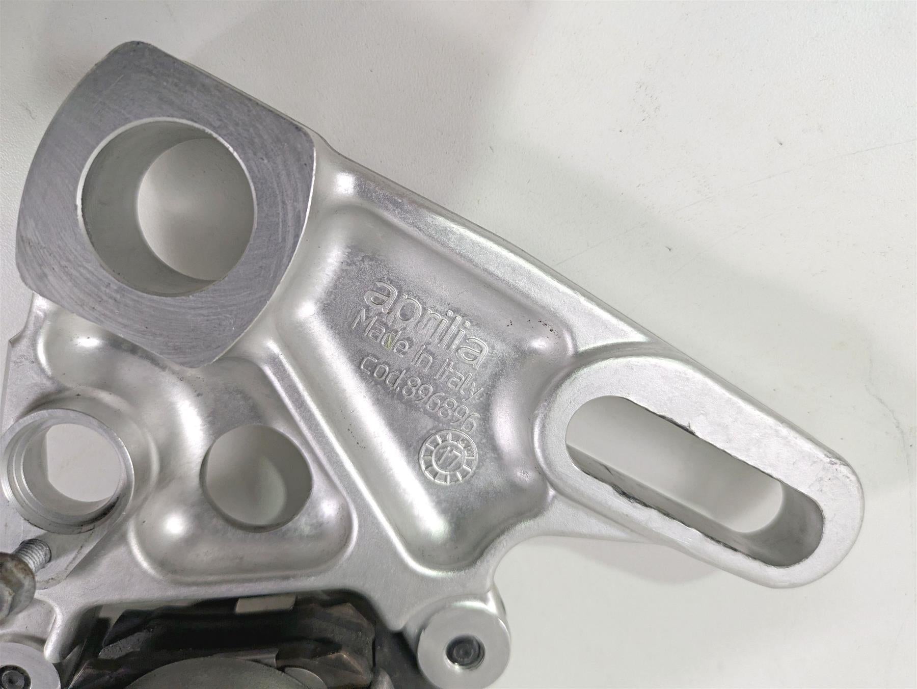 2017 Aprilia RSV 1100 Tuono V4 Factory Brembo Rear Brake Caliper & Mount B044357 {{ shop.shopifyCountryName }} - Mototech271