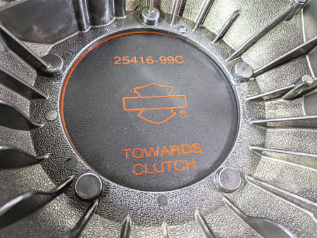 2004 Harley Softail FXSTDI Deuce Outer Primary Drive Clutch Cover 60506-99A {{ shop.shopifyCountryName }} - Mototech271