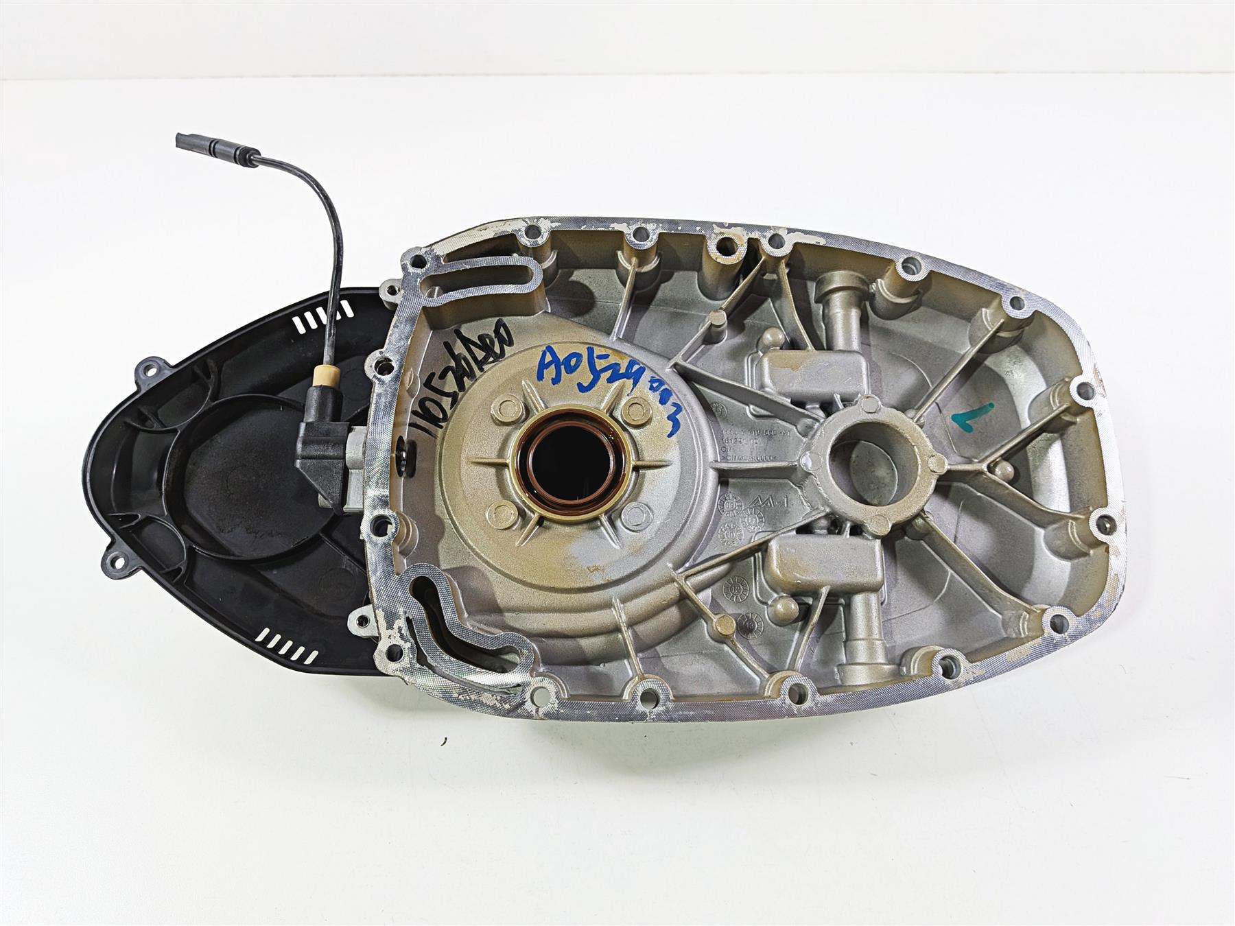 2012 BMW R1200R K27 Front Engine Alternator Cover Set 11147719560 {{ shop.shopifyCountryName }} - Mototech271