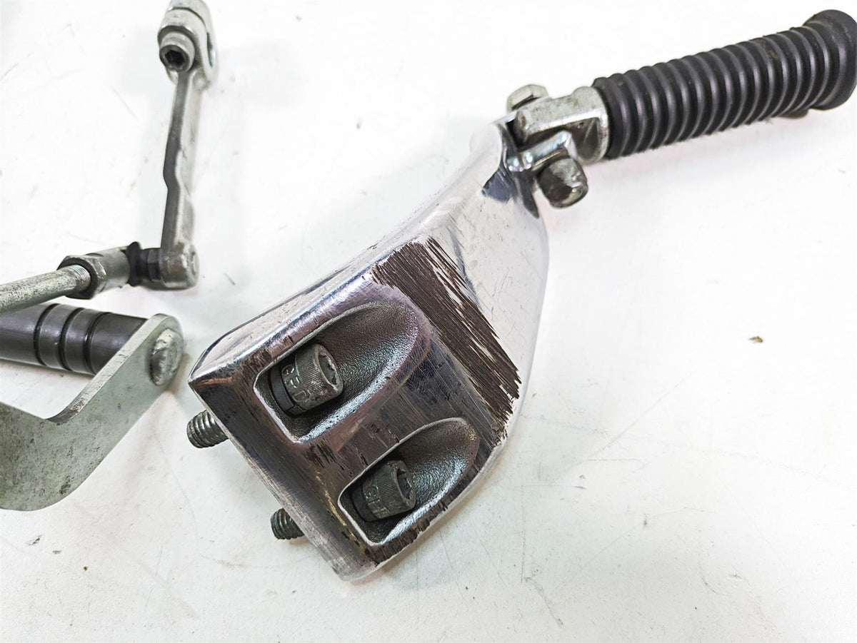 2005 Harley Dyna FXDL Low Rider Left Front Footpeg & Shifter Mid -Read 50639-90A {{ shop.shopifyCountryName }} - Mototech271
