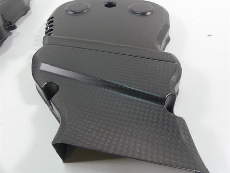 2014 Ducati Hypermotard 821 SP Carbon Fiber Timing Cover Set 24511411A 24511101B {{ shop.shopifyCountryName }} - Mototech271