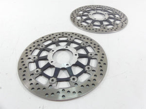 2008 Ducati Hypermotard 1100S Front Brembo Brake Disc Rotor Set 49240921A | Mototech271