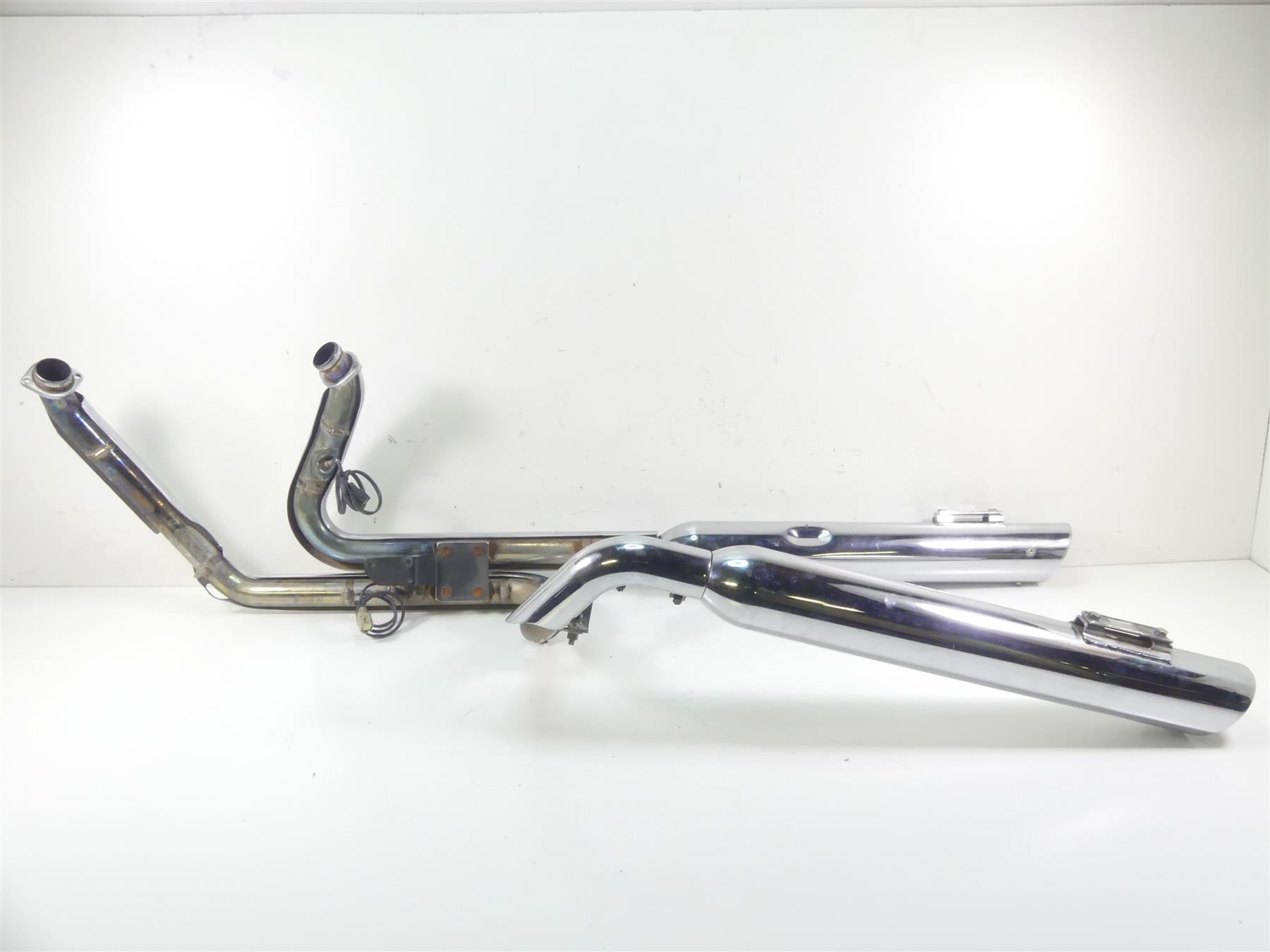 2014 Harley Touring FLHTK Electra Glide Cobra True Dual Exhaust System 6253DB1 {{ shop.shopifyCountryName }} - Mototech271