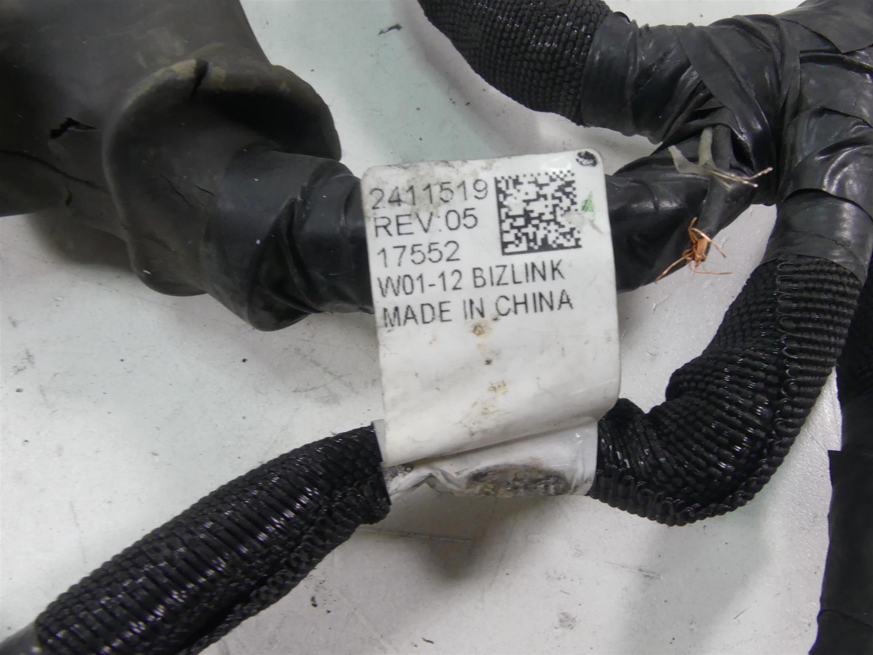 2012 Victory Cross Country Main Wiring Harness Loom Abs - For Parts 2411695 {{ shop.shopifyCountryName }} - Mototech271