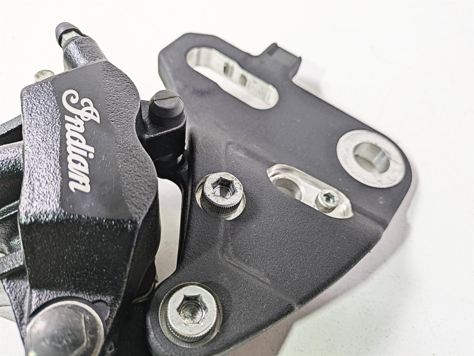 2019 Indian Chieftain Limited Rear Brake Caliper &B Bracket 1912006 {{ shop.shopifyCountryName }} - Mototech271