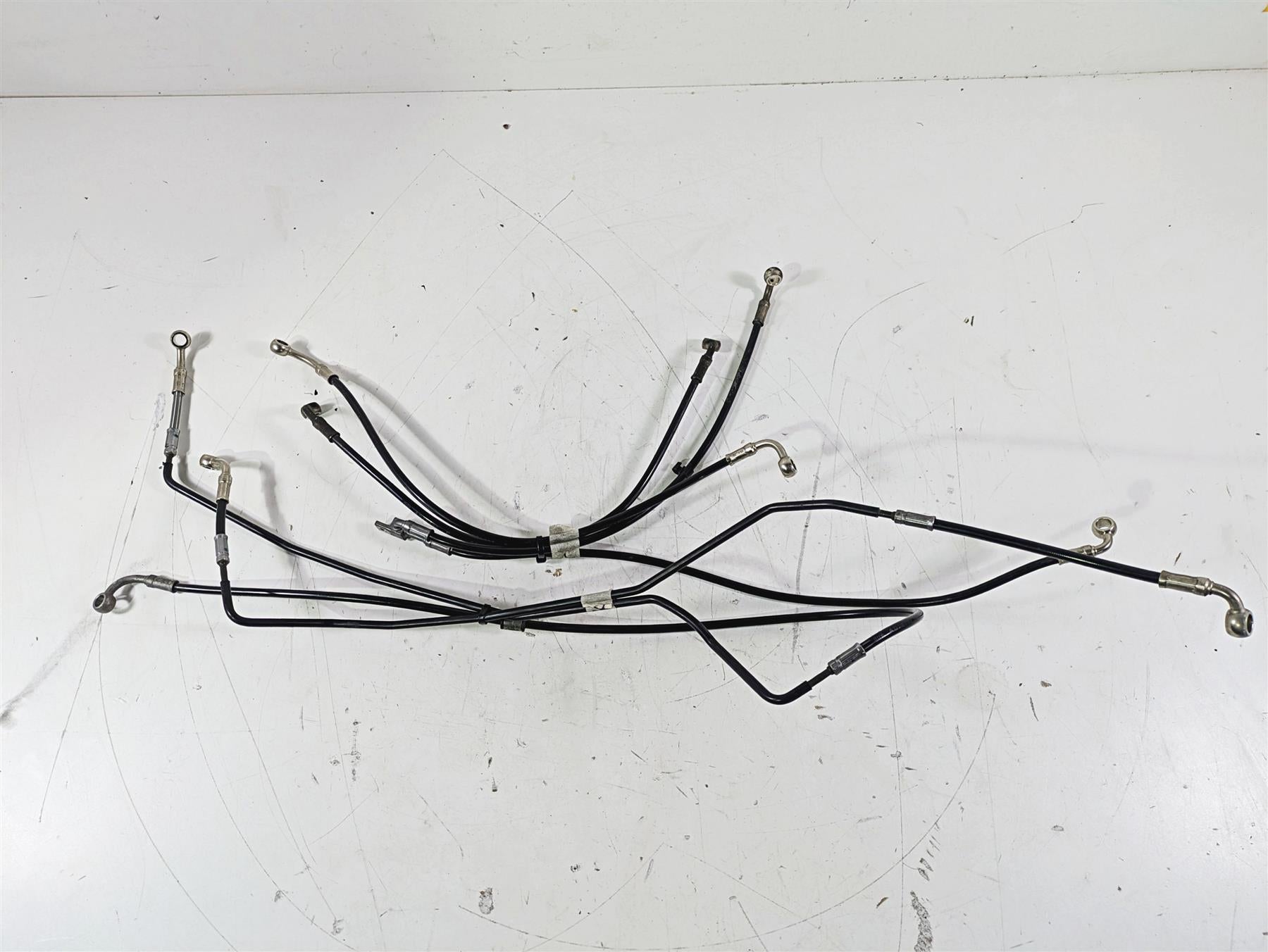2015 Triumph Tiger Explorer XC Front Rear Abs Brake Line Set T2025020 T2025030 {{ shop.shopifyCountryName }} - Mototech271