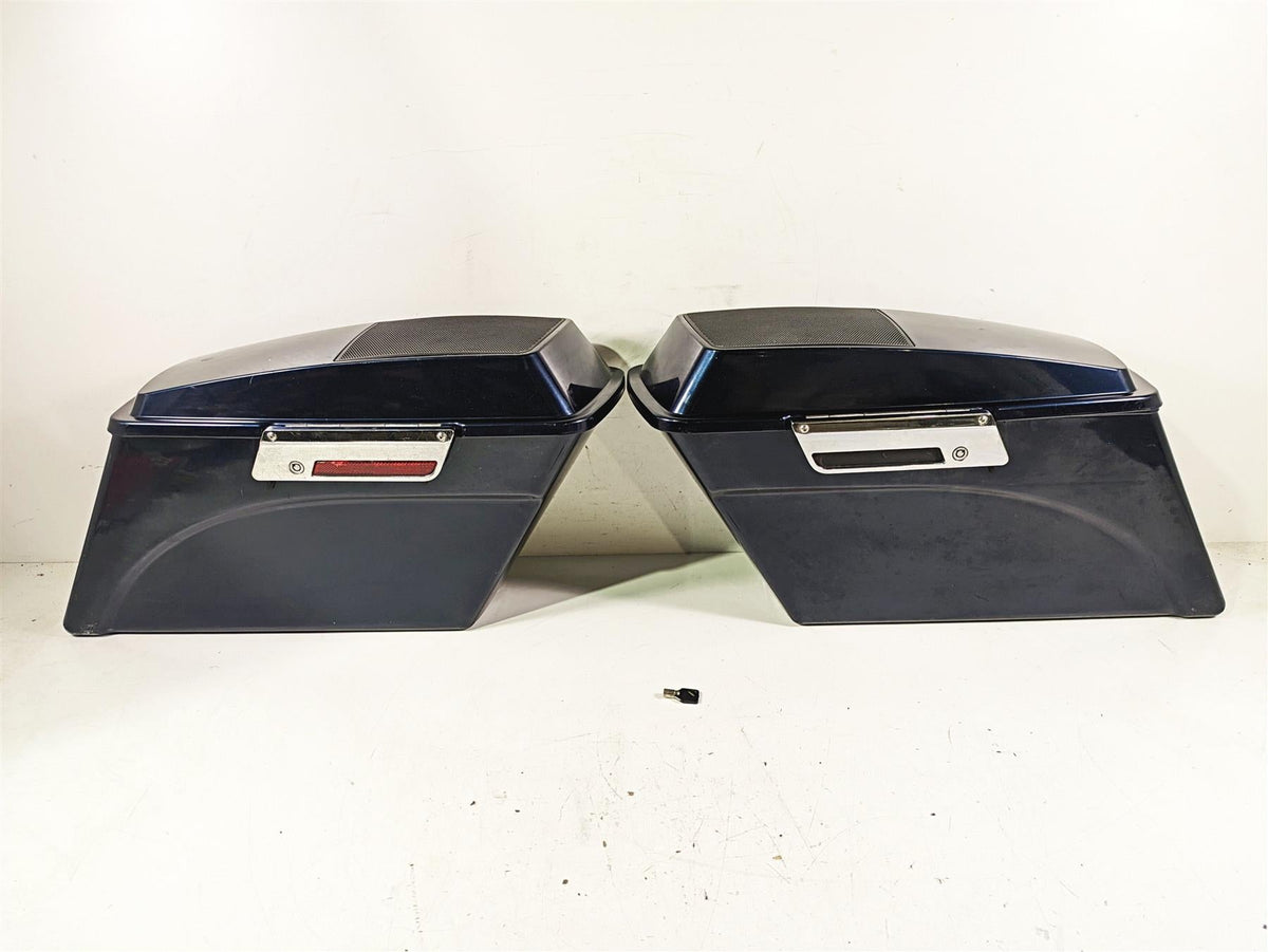 2002 Harley FLSTC Softail Heritage Left Right Hard Bad Saddlebag Set {{ shop.shopifyCountryName }} - Mototech271