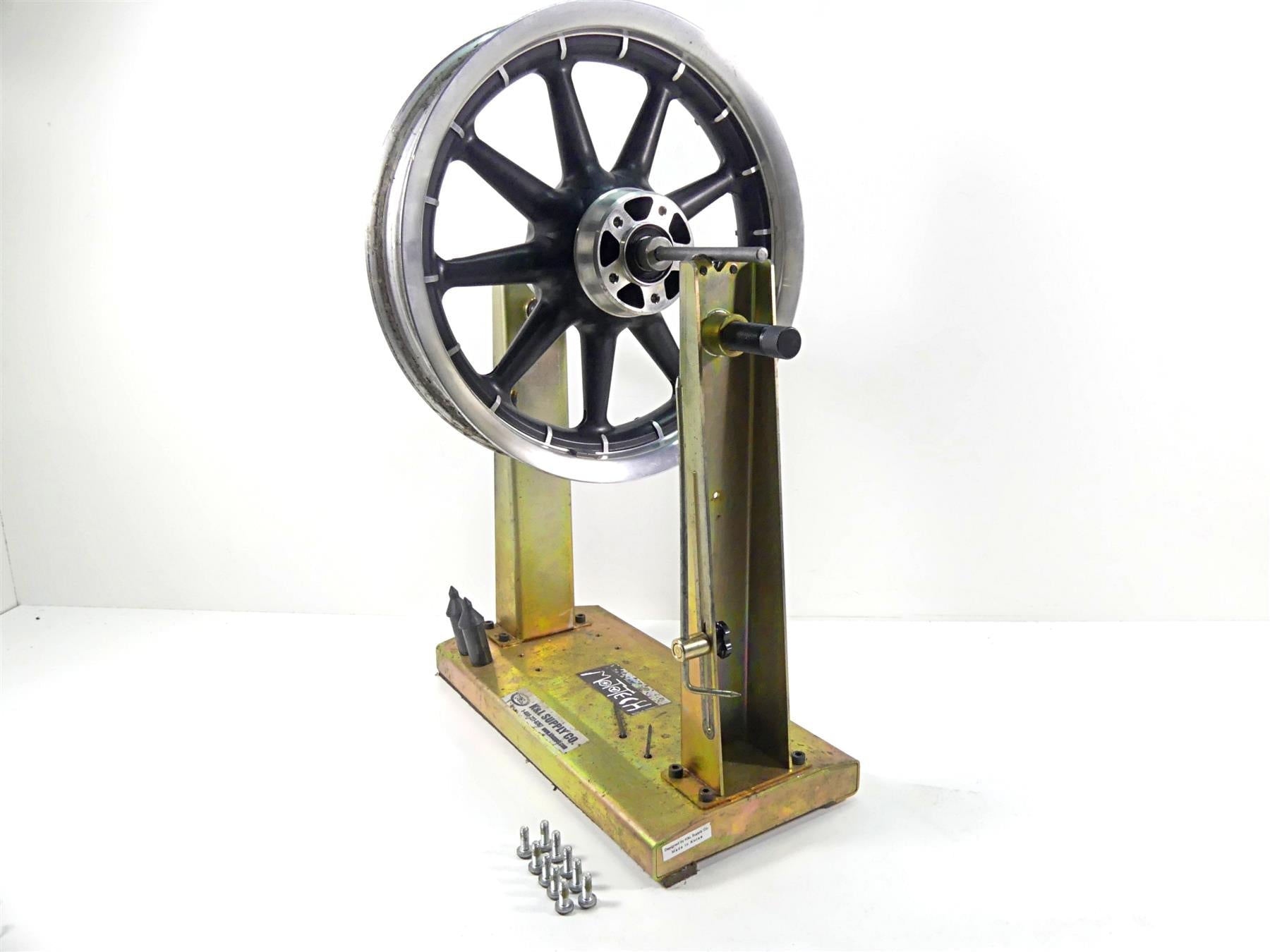 2003 Harley Touring FLHTCI E-Glide 100TH 16x3 9 Spoke Front Wheel Rim 43345-00 {{ shop.shopifyCountryName }} - Mototech271