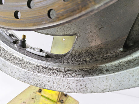 2001 Honda VT1100 Shadow Sabre Straight 18x3 Front Wheel Rim 44650-MCK-A03 {{ shop.shopifyCountryName }} - Mototech271