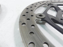 Load image into Gallery viewer, 2015 Honda CBR1000 RR SC59 Front Straight Brake Disc Rotor Set 45220-MFL-003
