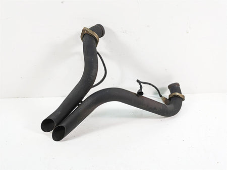 2009 Harley Softail FLSTSB Cross Bones Short Shots Dual Exhaust Pipe Sash Cut {{ shop.shopifyCountryName }} - Mototech271