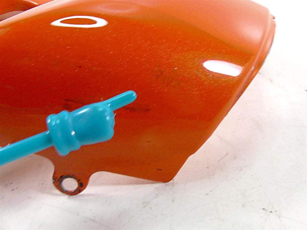 2005 Harley VRSCSE CVO V-Rod Radiator Side Covers Electric Orange 66172-05 {{ shop.shopifyCountryName }} - Mototech271
