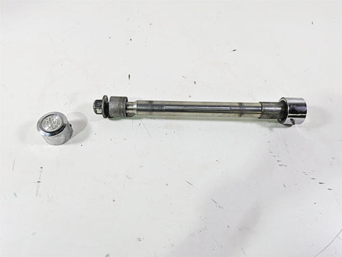 2008 Harley Touring FLHTCU E-Glide 105TH Front Axle Wheel Spindle 1