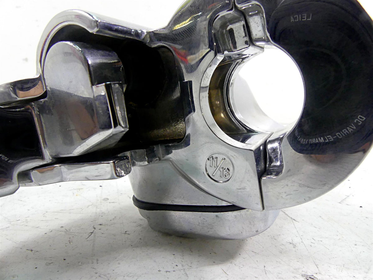 11/16" Dual Disc Harley Davidson Chrome Front Brake Master Cylinder {{ shop.shopifyCountryName }} - Mototech271
