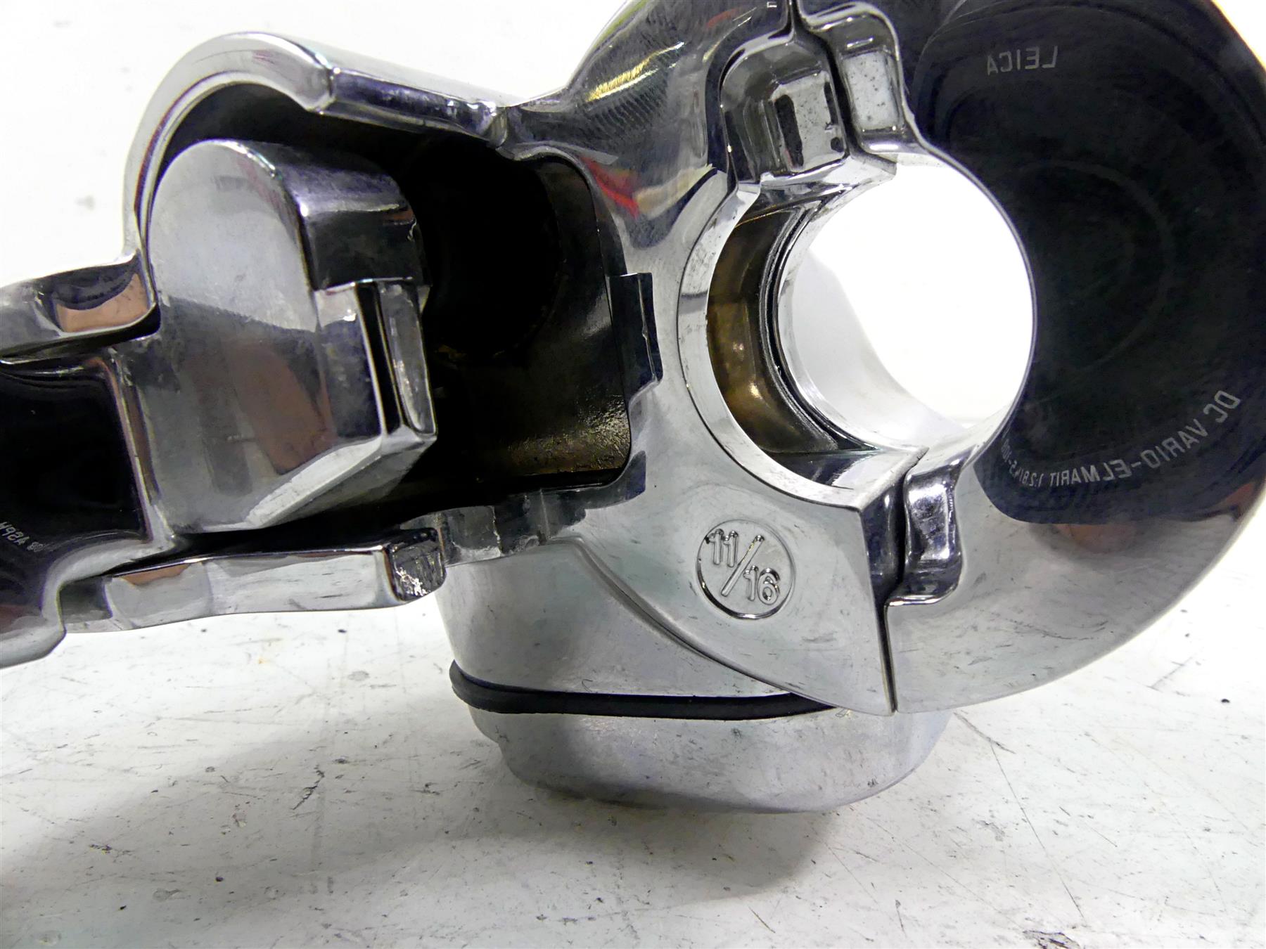 11/16" Dual Disc Harley Davidson Chrome Front Brake Master Cylinder {{ shop.shopifyCountryName }} - Mototech271