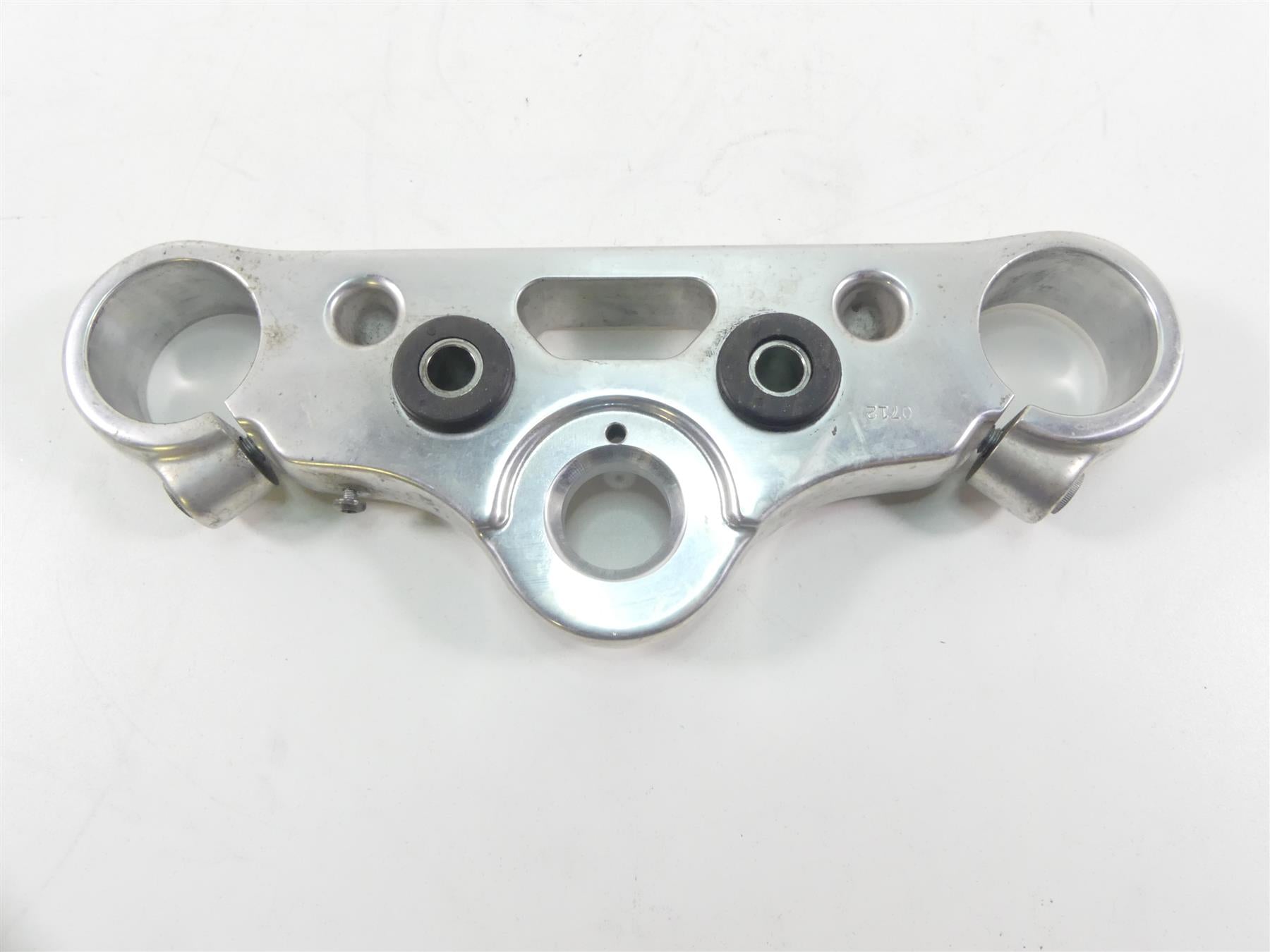 2013 Harley FXDWG Dyna Wide Glide Upper Triple Tree Steering Clamp 49mm 46700-08 {{ shop.shopifyCountryName }} - Mototech271