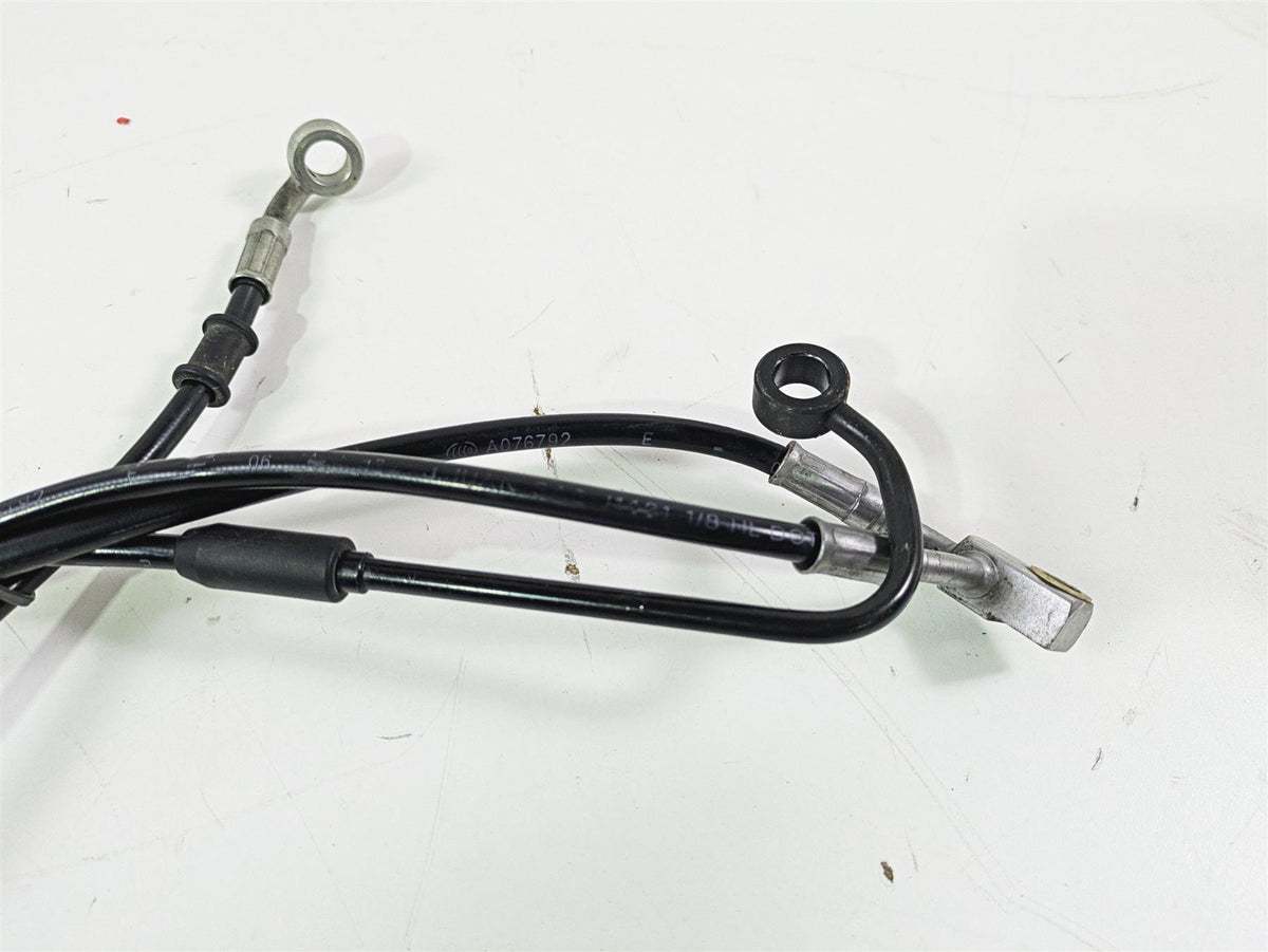 2014 Harley FLS Softail Slim Abs Front Brake Line Hose Set 45829-11 {{ shop.shopifyCountryName }} - Mototech271