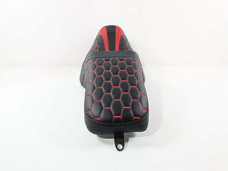 2008 Harley FXDSE CVO Dyna C.C. Rider Red Step Up Seat Saddle S11-Mototech271