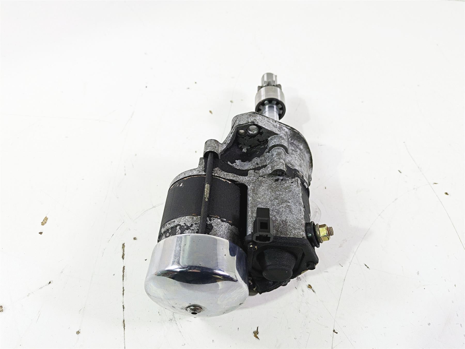 1992 Harley FLSTC Softail Heritage Engine Starter Motor + Cover 31553-90A {{ shop.shopifyCountryName }} - Mototech271