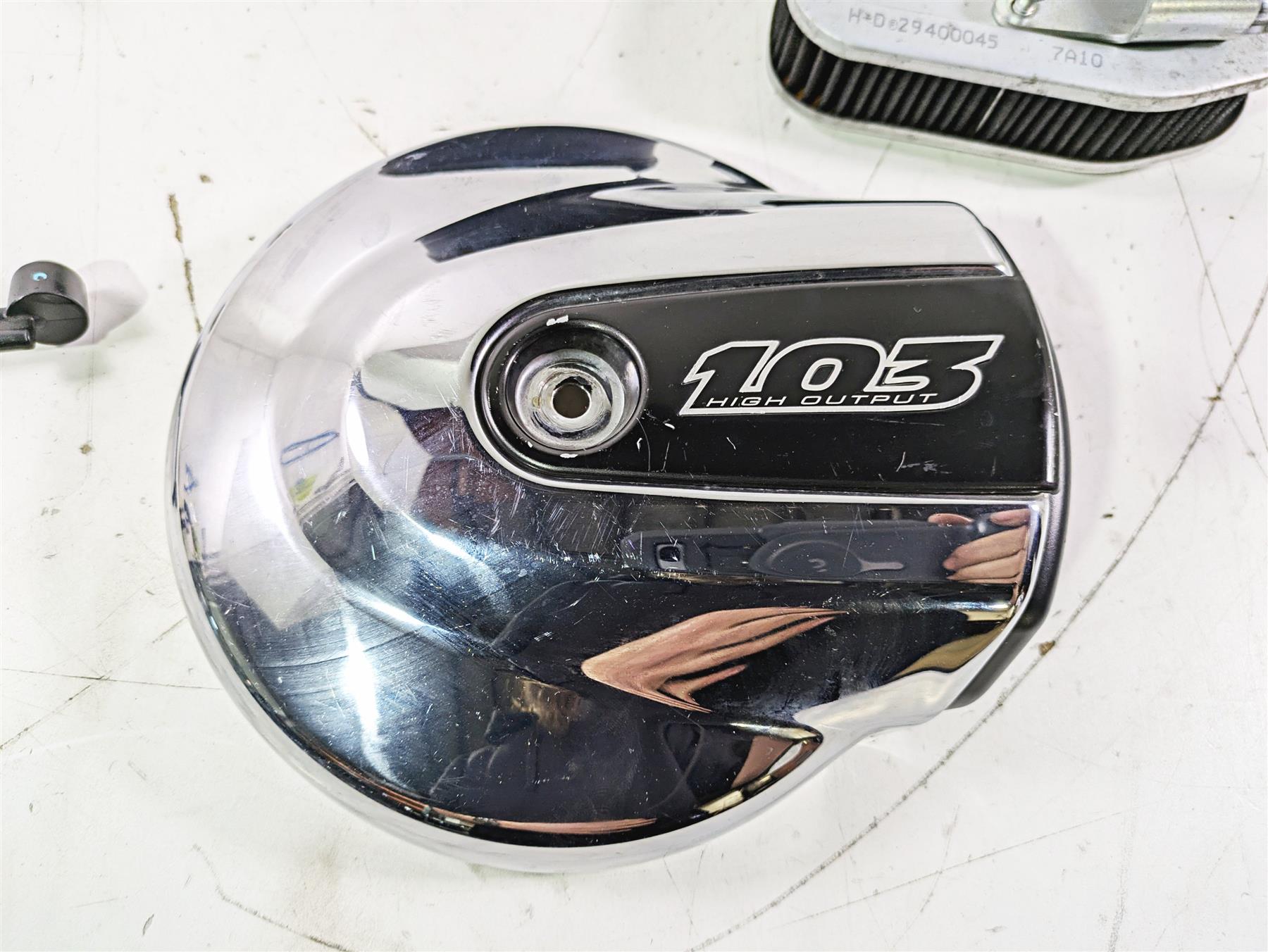 2016 Harley Touring FLTRX Road Glide Air Breather Filter High Output 29400045 {{ shop.shopifyCountryName }} - Mototech271