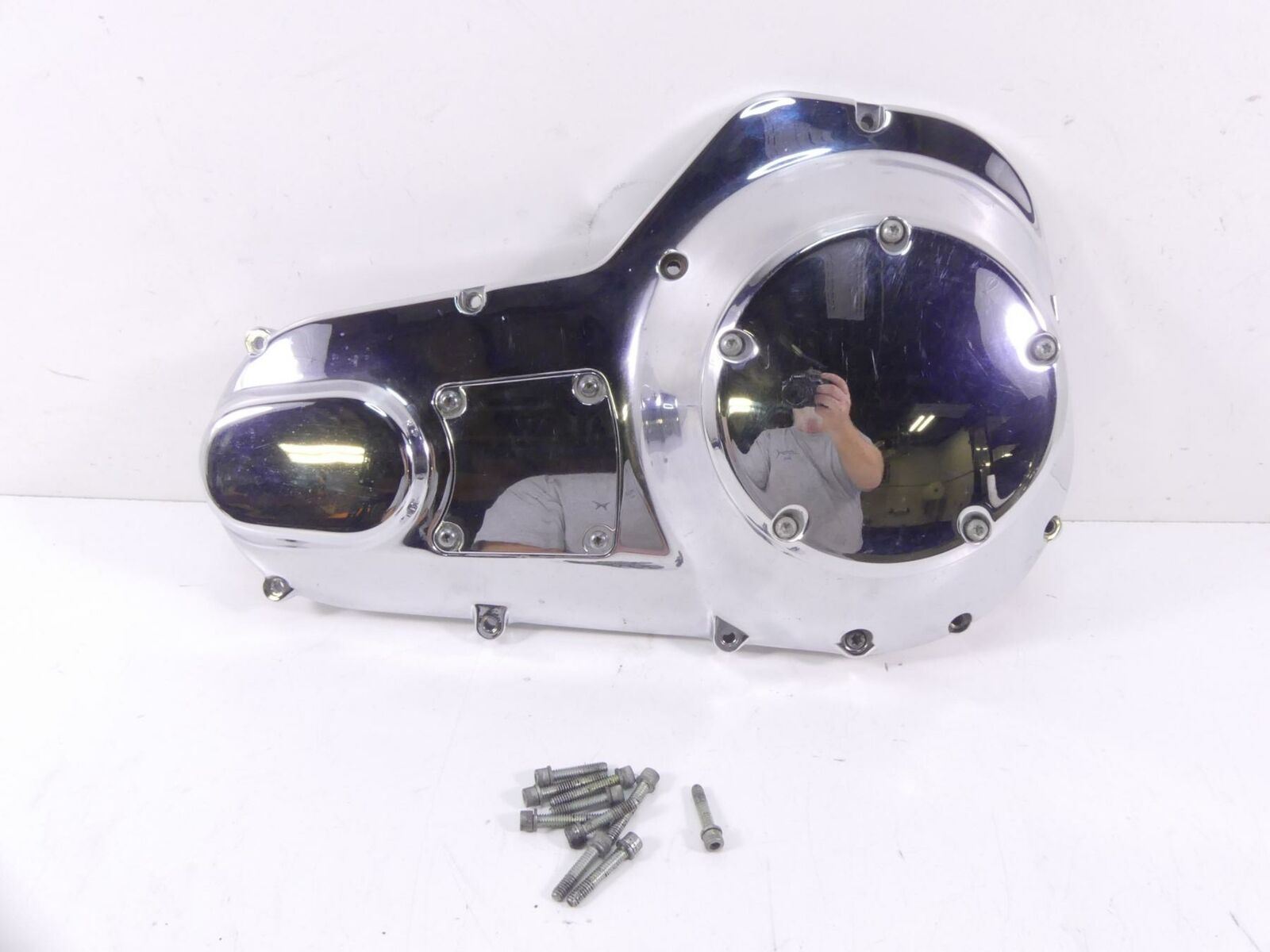 2000 Harley Touring FLHTCI Electra Glide Outer Primary Drive Cover 60672-98 {{ shop.shopifyCountryName }} - Mototech271