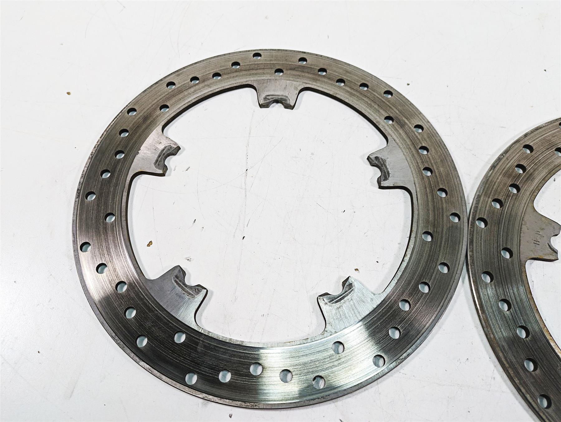 2015 Harley FXDL Dyna Low Rider Front Brake Disc Rotor Set 44553-06A {{ shop.shopifyCountryName }} - Mototech271