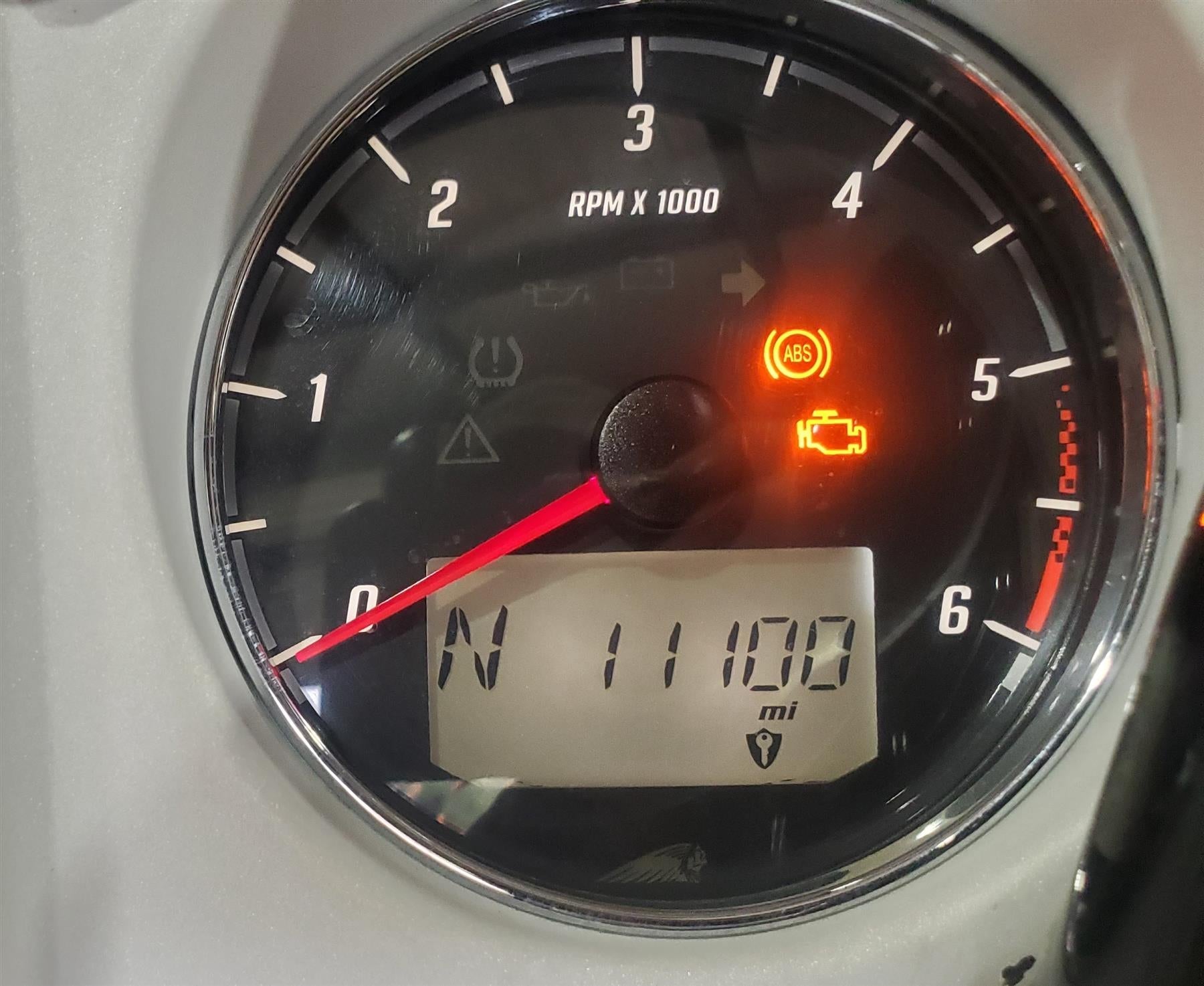 2018 Indian Chieftain Limited Tachometer Tacho Meter Gauge 11K 3280723 {{ shop.shopifyCountryName }} - Mototech271