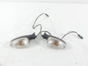 2009 BMW F800GS K72 Front Blinker Turn Signal Indicator Set + Wiring 63137667771 | Mototech271