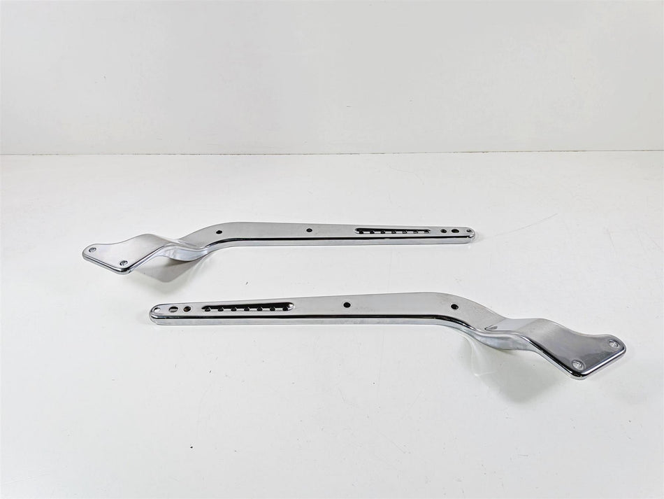 2005 Harley Softail FLSTFSE CVO Fat Boy Rear Fender Chrome Braces Struts 60117-05-Mototech271