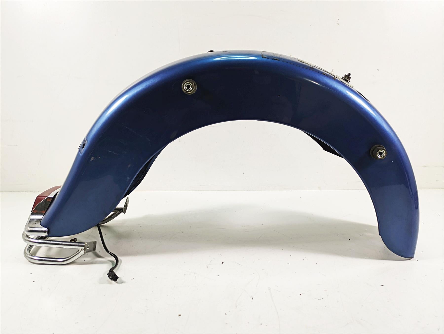 2005 Harley Touring FLHTCUI Electra Glide Rear Fender Chopper Blue 59579-01B {{ shop.shopifyCountryName }} - Mototech271