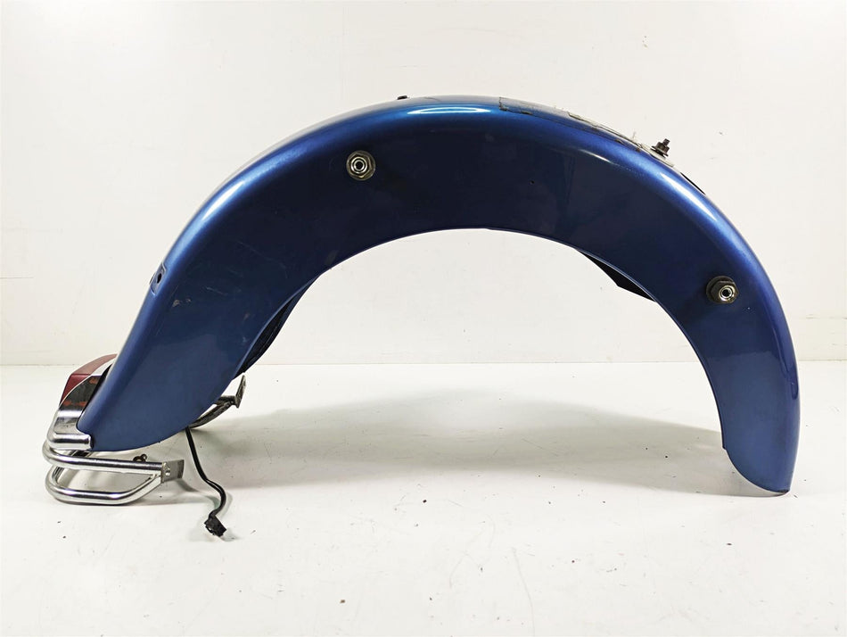 2005 Harley Touring FLHTCUI Electra Glide Rear Fender Chopper Blue 59579-01B {{ shop.shopifyCountryName }} - Mototech271