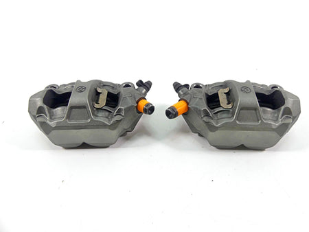 2012 Ducati Panigale 1199S Front Brembo Brake Caliper 100mm Set 61041371A 61041381A {{ shop.shopifyCountryName }} - Mototech271