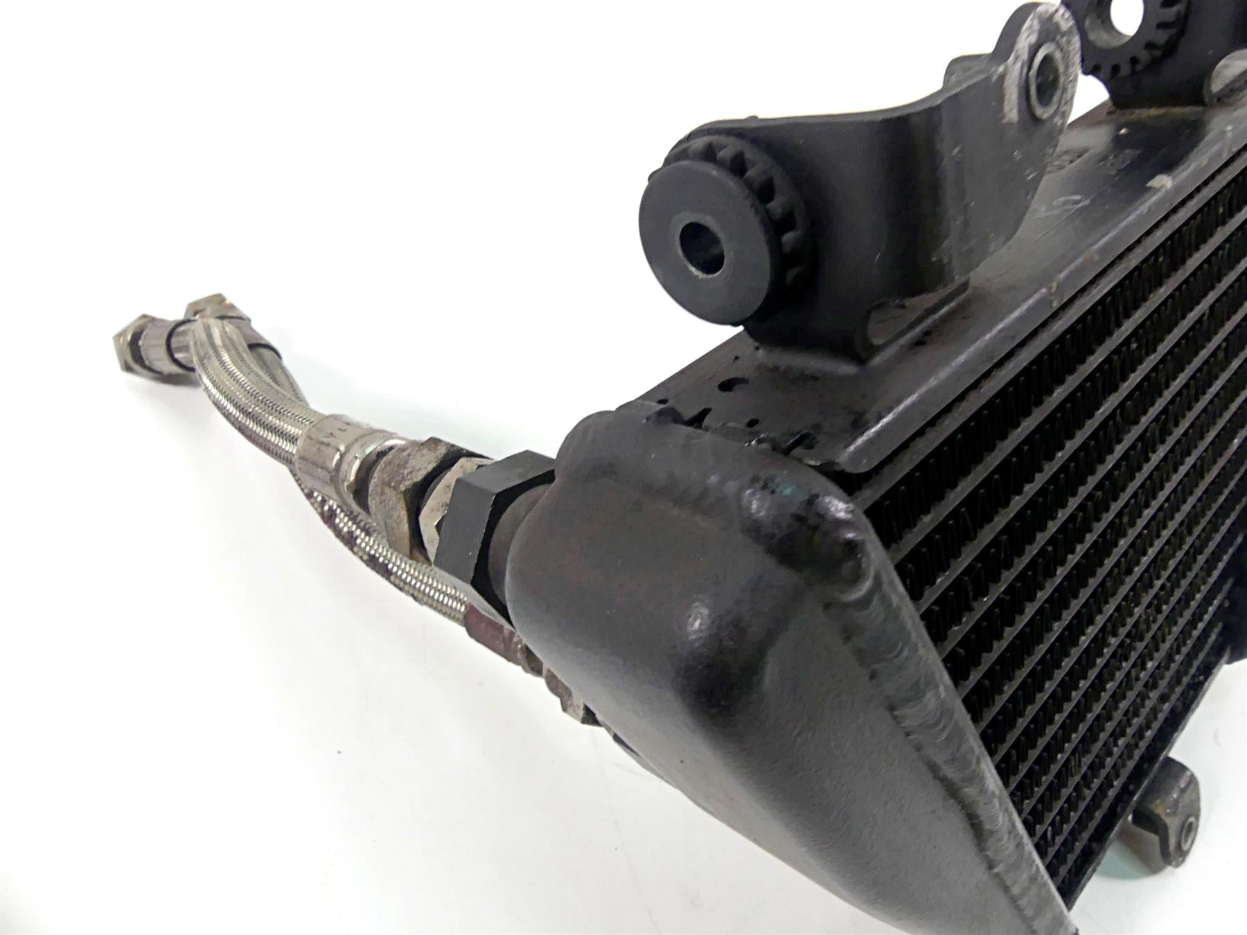 2008 Ducati 848 SBK Oil Cooler Radiator & Lines 54840781A {{ shop.shopifyCountryName }} - Mototech271