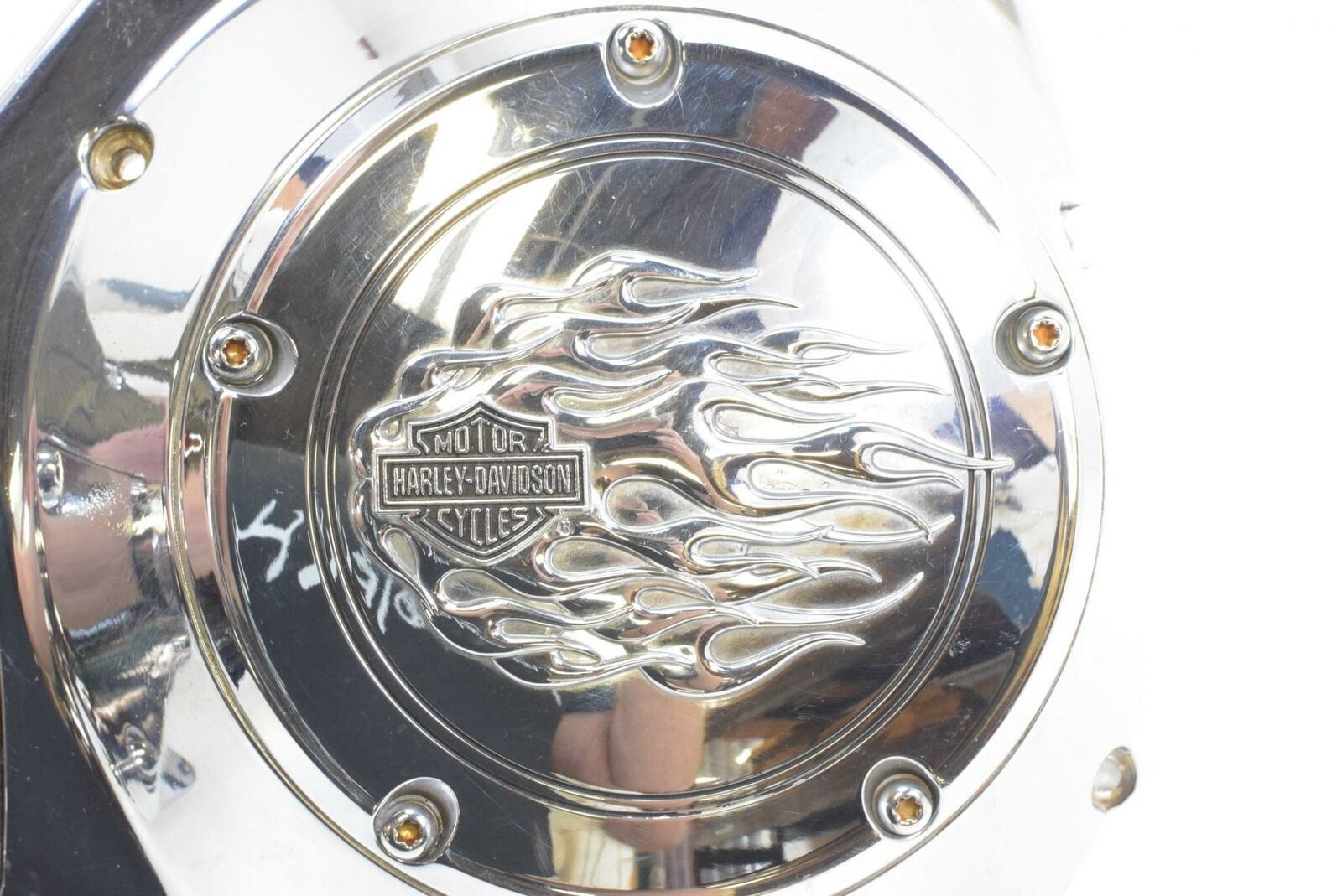 2000 Harley Touring FLHRI Road King Outer Chrome Primary Drive Cover 60685-99 {{ shop.shopifyCountryName }} - Mototech271