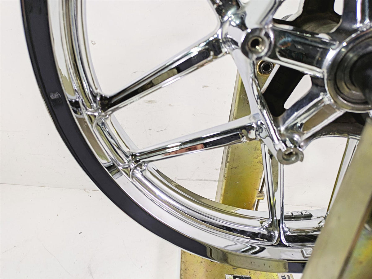2013 Harley VRSCF Muscle Rod 19x3 Chrome Front Wheel Rim - Dent 43300079 {{ shop.shopifyCountryName }} - Mototech271