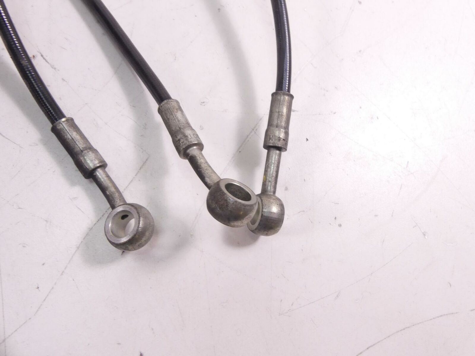 2015 Ducati Diavel Carbon Front Abs Brake Line Set 61841191A 61841181B {{ shop.shopifyCountryName }} - Mototech271