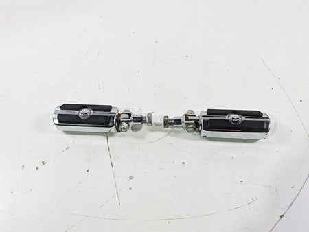 2004 Harley Softail FLSTF Fat Boy Willie G Skull Highway Foot Peg Set 50370-04 {{ shop.shopifyCountryName }} - Mototech271