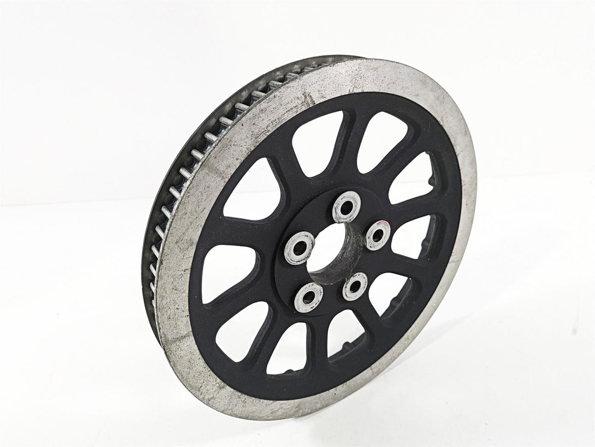 2008 Harley FLSTC Softail Heritage Rear Drive Belt Sprocket Pulley 66T 37778-07 {{ shop.shopifyCountryName }} - Mototech271