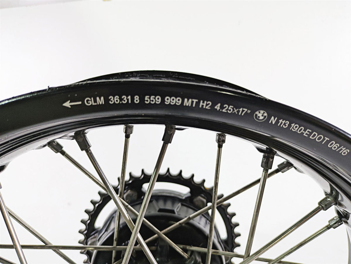 2017 BMW F800GS Adv K75 17x4.25 Rear Wheel Rim - Runout 36317719727 36318564177 {{ shop.shopifyCountryName }} - Mototech271