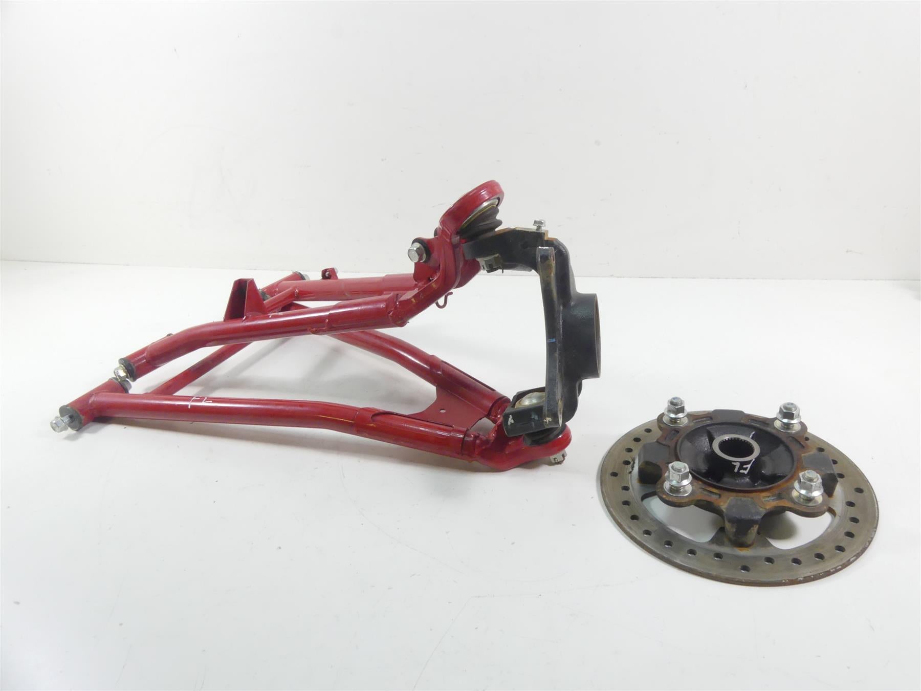 2021 Kawasaki Teryx KRX1000 KRF1000 Front Red Left Knee Assembly 39186-0333 {{ shop.shopifyCountryName }} - Mototech271