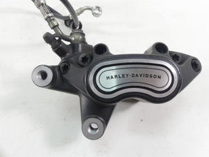 2015 Harley FLS Softail Slim Front Brake Caliper & Line 41300095
