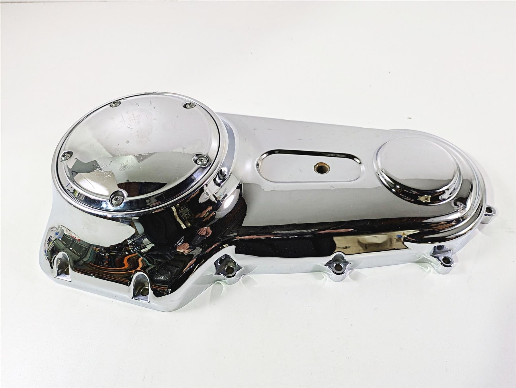 2011 Harley FXDC Dyna Super Glide Outer Primary Drive Clutch Cover 60764-06A {{ shop.shopifyCountryName }} - Mototech271