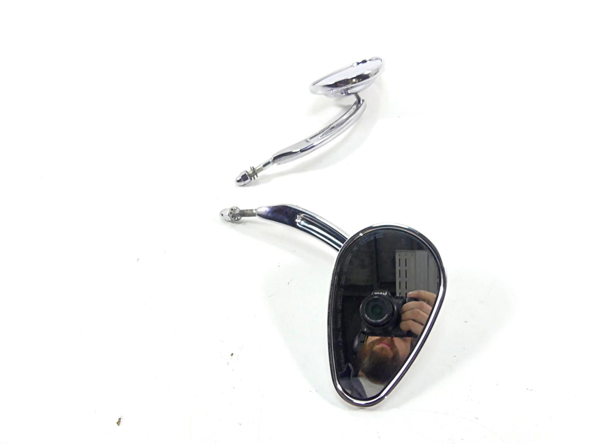 2007 Harley Touring FLHRSE CVO Road King Bullet Chrome Mirrors 91927-03 91840-03 {{ shop.shopifyCountryName }} - Mototech271