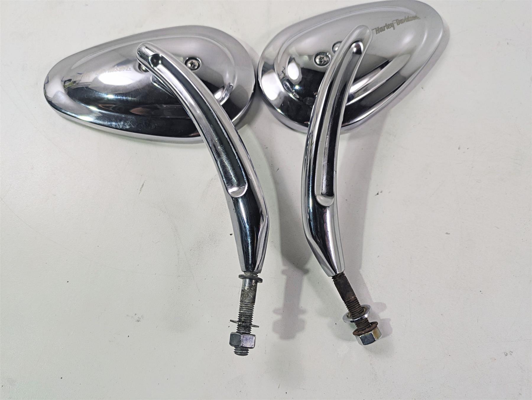 2007 Harley Touring FLHRSE CVO Road King Rear View Mirror Set 91927-03 91840-03B {{ shop.shopifyCountryName }} - Mototech271