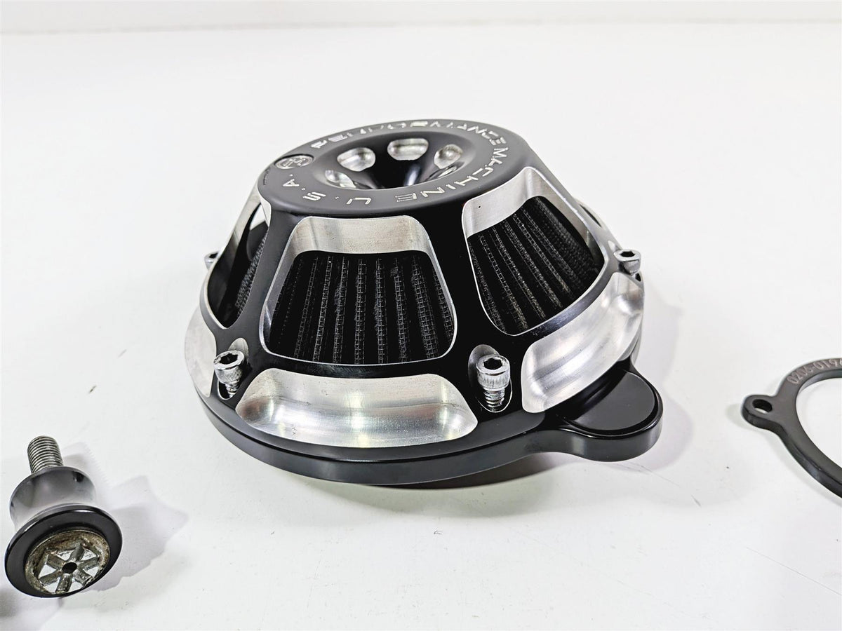 2017 Harley Touring FLHXS Street Glide Performance Machine MAX HP Air Cleaner Kit Black Contrast 577435 {{ shop.shopifyCountryName }} - Mototech271